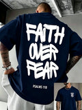 HushWrld Faith Over Fear Graphic Tee