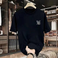 HushWrld Letter Print Streetwear Tee